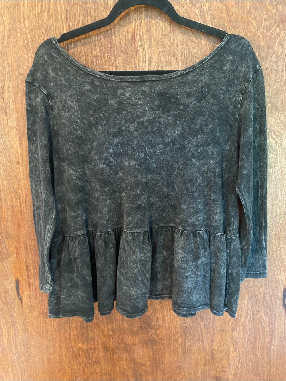 Free People We The Free x Project Social T Perfect Storm Peplum Top - Picture 4 of 4